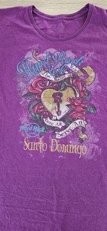 Hard Rock Cafe T-Shirt, Santo Domingo, guter Zustand!