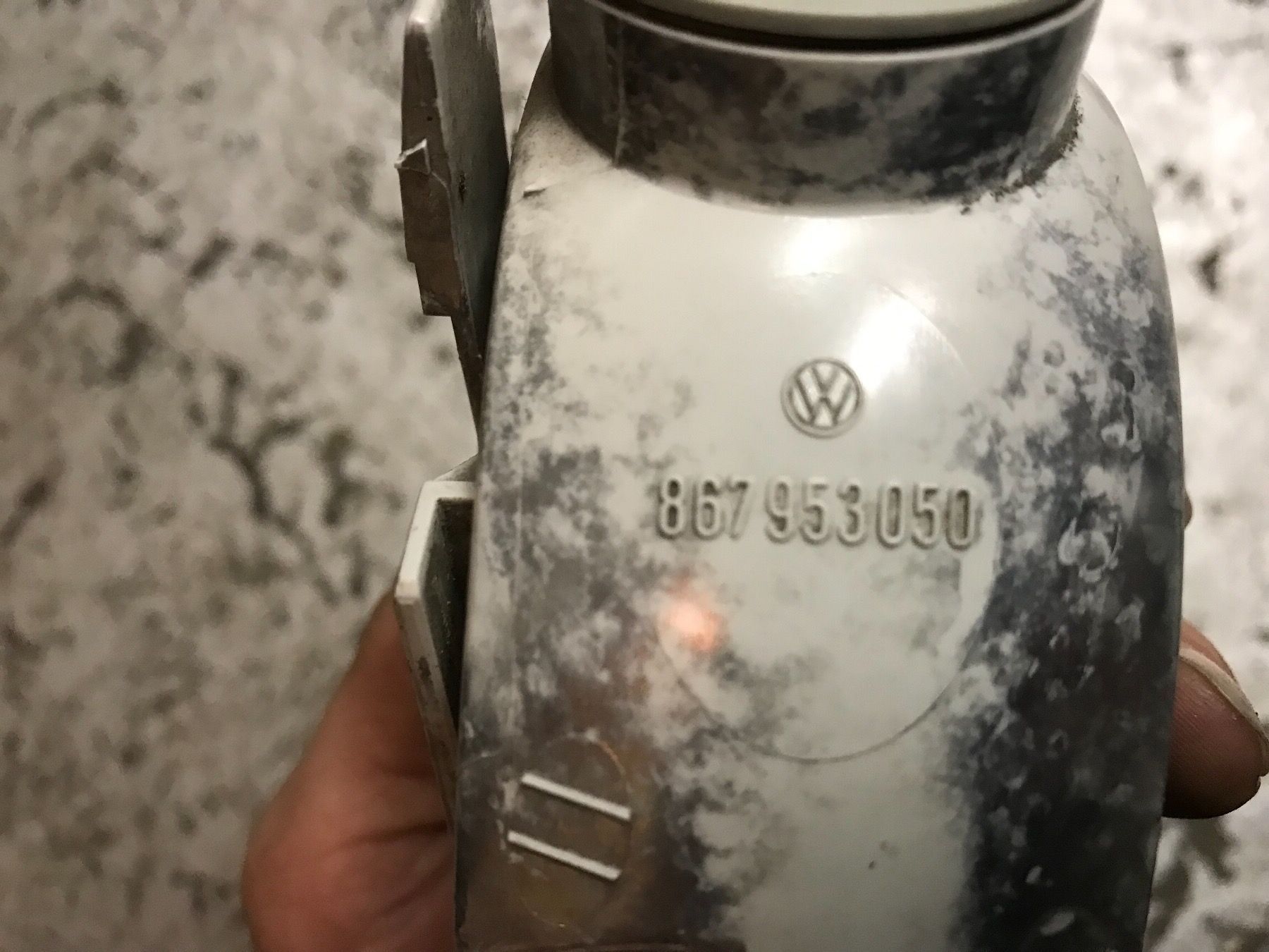 Volkswagen Tutti pezzi di ricambio auto: VW Polo Typ 2 Blinkerglas orange – Usato da Boll venduto da Jopp1 4