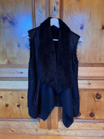 Kunstfell Gilet Grösse S