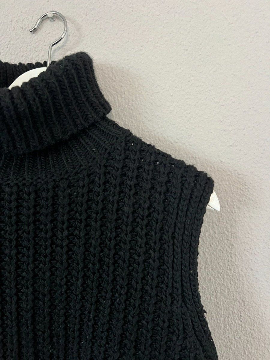 H&M Tops: schwarzes H&M Stricktop, Size S – Gebraucht aus Muri b. Bern von michellew23 2
