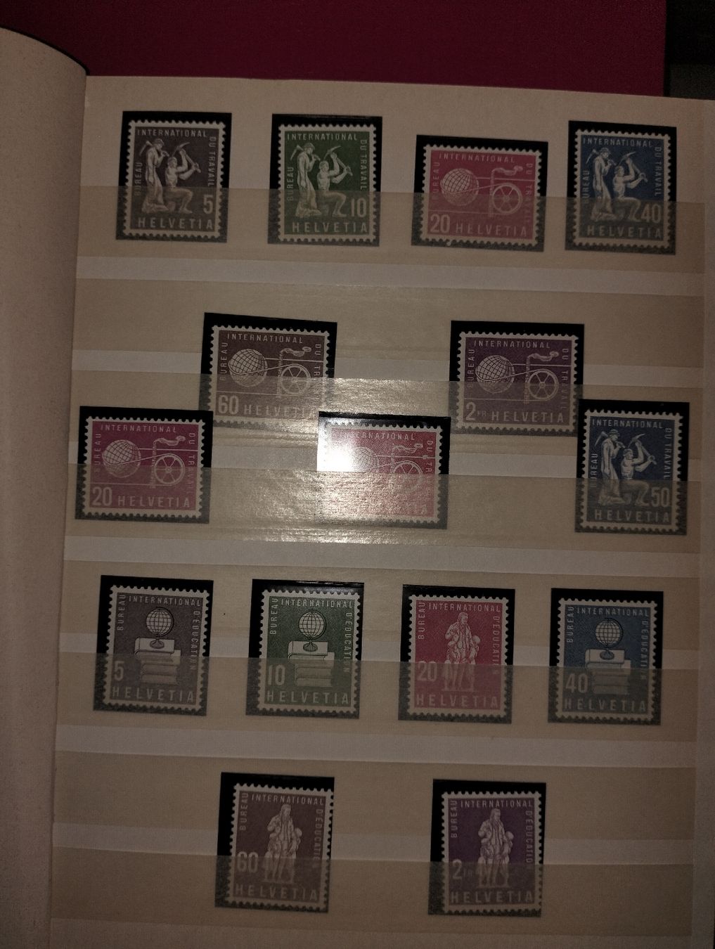 Alle Briefmarken: Dienstmarken Schweiz ungestempelt  – Gebraucht aus Riniken von ChriguG75 6