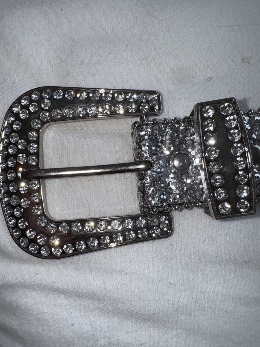 Cinture: Glitzer Guertel mit Strass, Silber, Neu! – Nuovo (secondo la descrizione) da Baar venduto da evs_2ybk 1