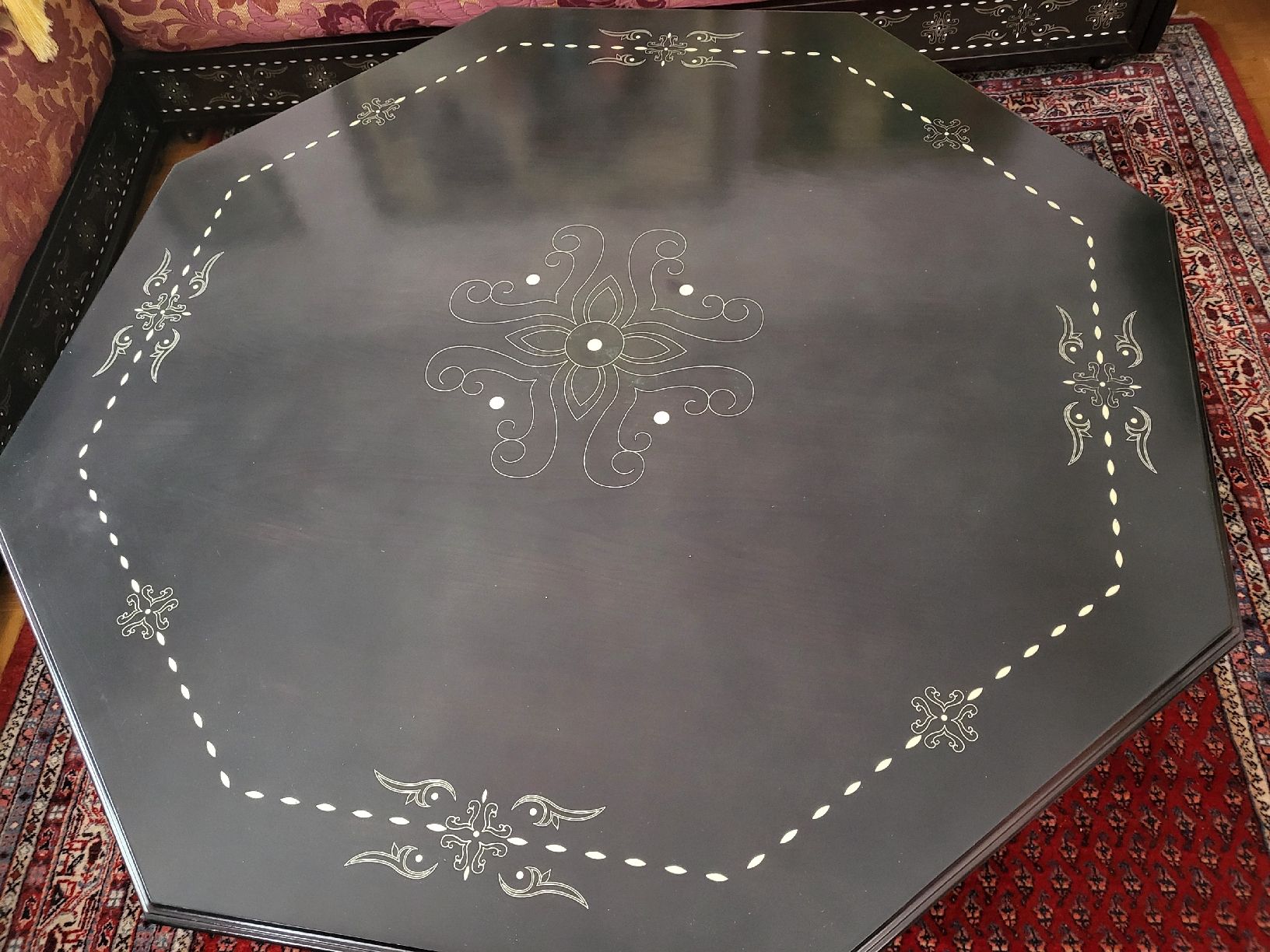 Tavoli: Table basse octogonale marocaine chic, fait main! – Usato da Veyrier venduto da sfr_hr8d 3