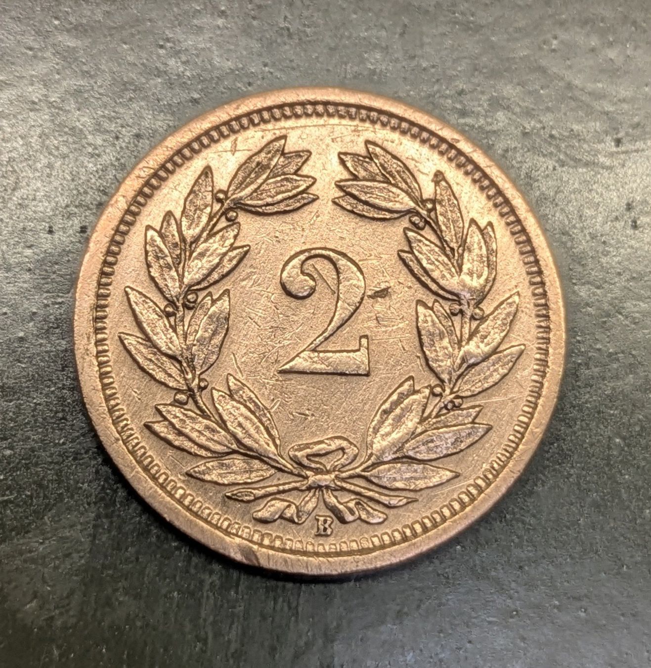Toutes les monnaies: 2 Rappen 1937 (Bronze) – D'occasion à Zetzwil par Spitz70 1