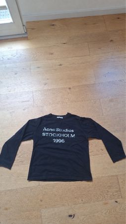 Langarmshirt Acne Studios Stockholm 1996 schwarz Grösse S