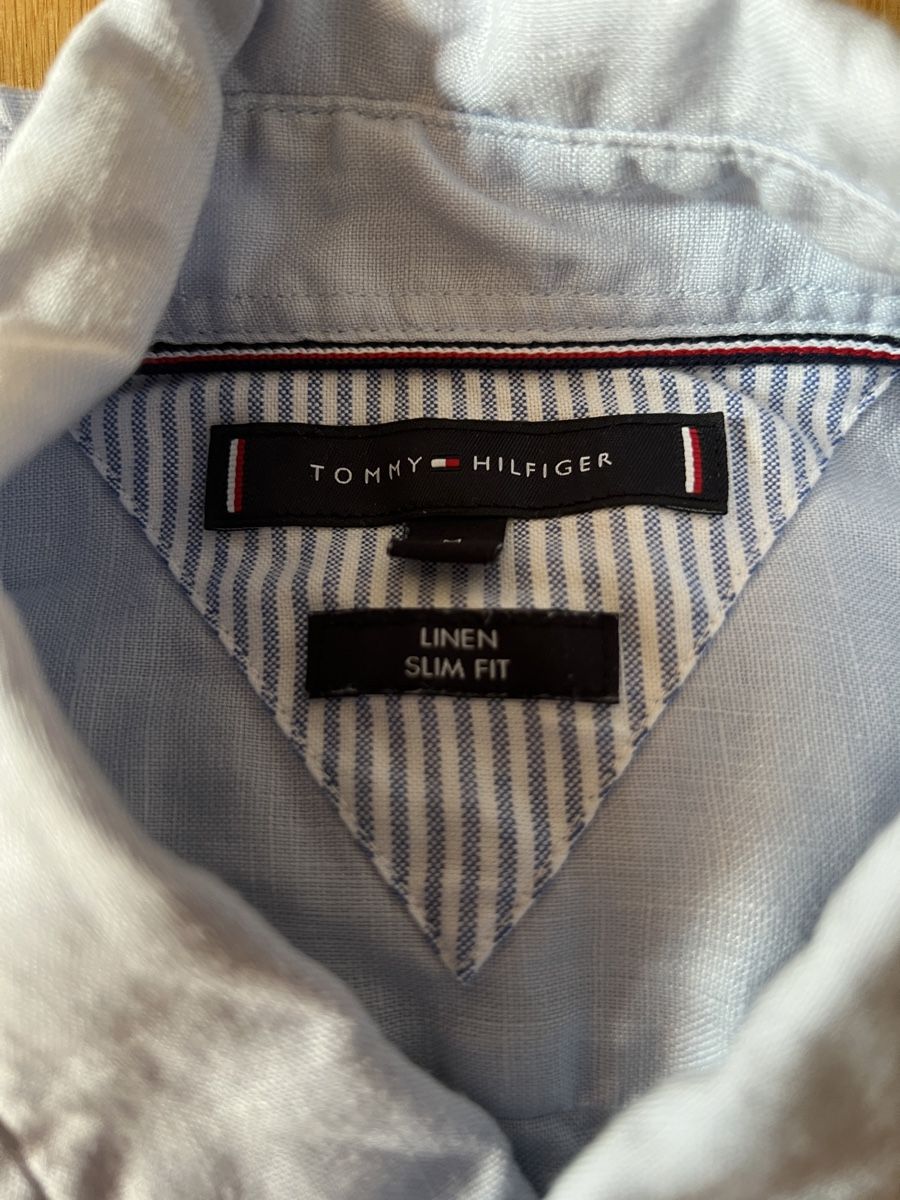 Tommy Hilfiger Camicie: Tommy Hilfiger Leinen-Hemd – Usato da Greifensee venduto da flxy 2