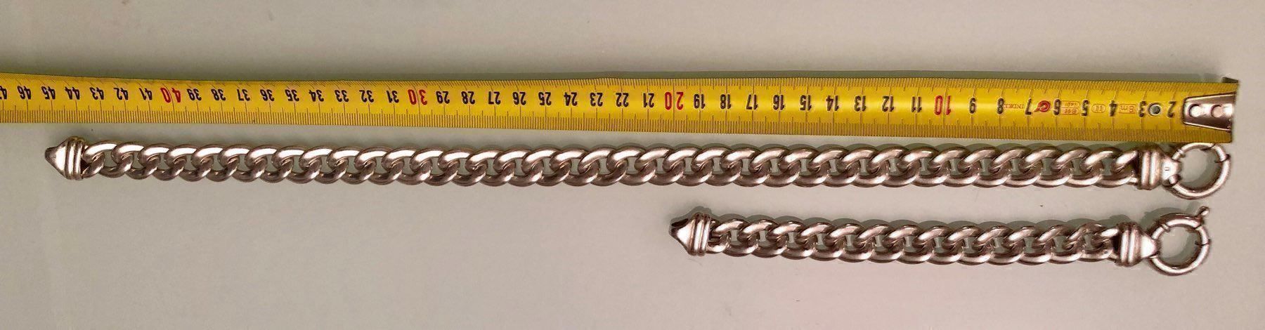Ketten: Halskette mit Armband Echt Silber SUPER Schön – Gebraucht aus Adliswil von atram57 2
