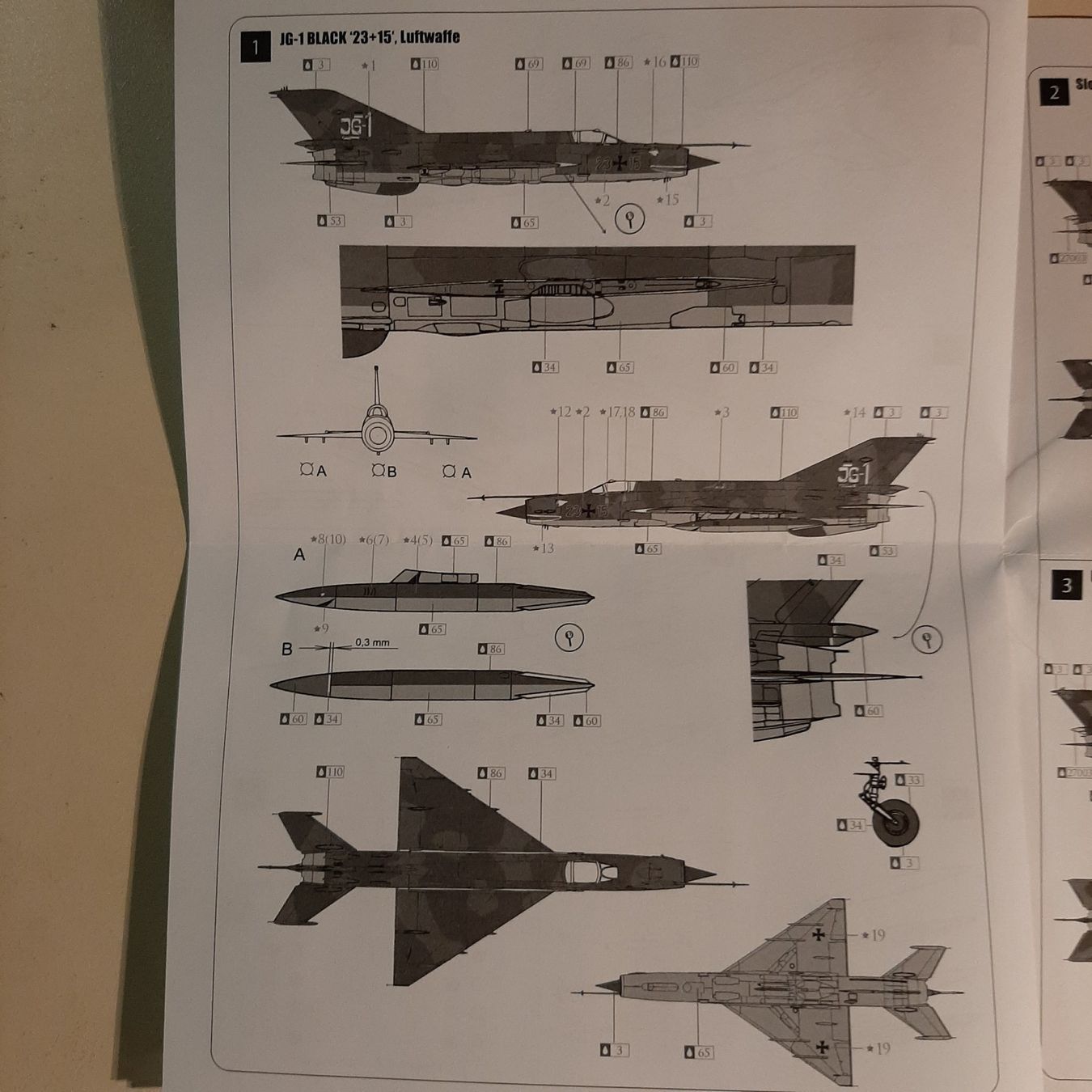 Modellbausätze & Standmodelle: 1272 ... MIG-21 MF ... SMER 0924 – Neu (gemäss Beschreibung) aus Bonstetten von Benibanny59 1