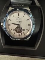 Edox Delfin The Original Automatik Uhr mit Skelett Zifferbla