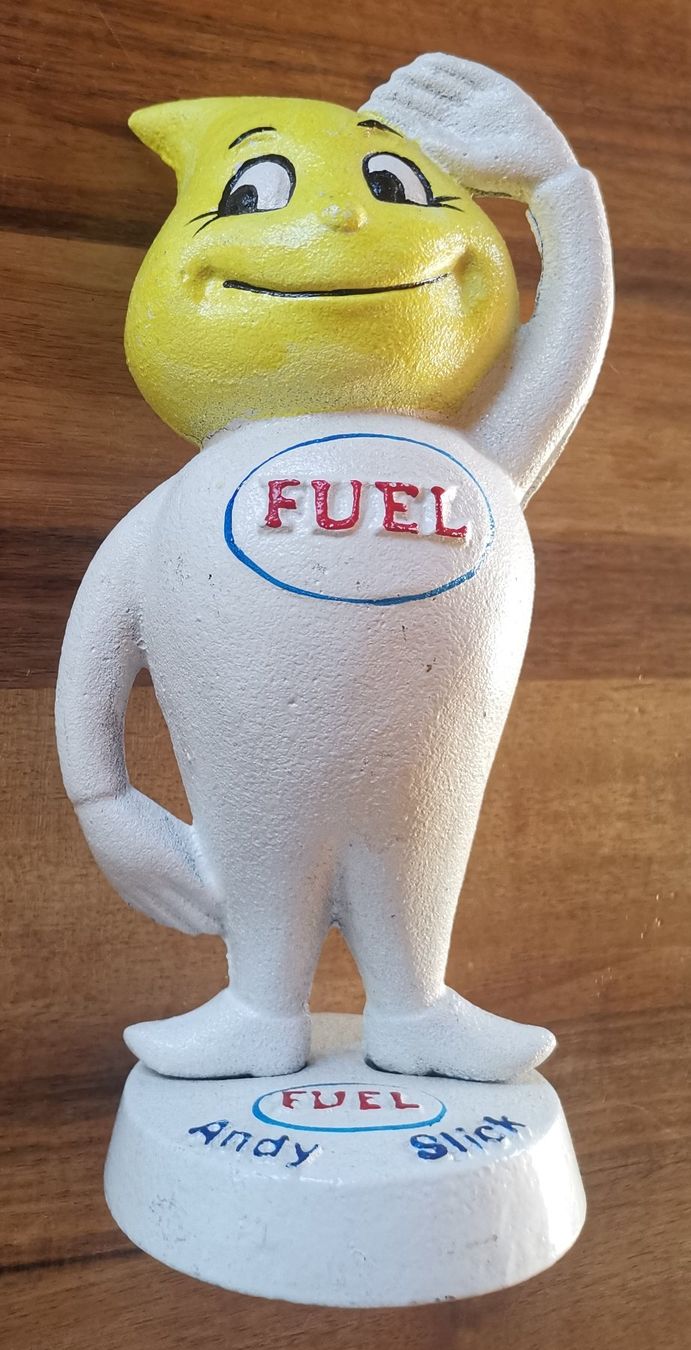 Statuette: Abby Slick Sparkassenfigur Öl Werbung Vintage Deko Top – Usato da Rüthi (Rheintal) venduto da Chevy66 2