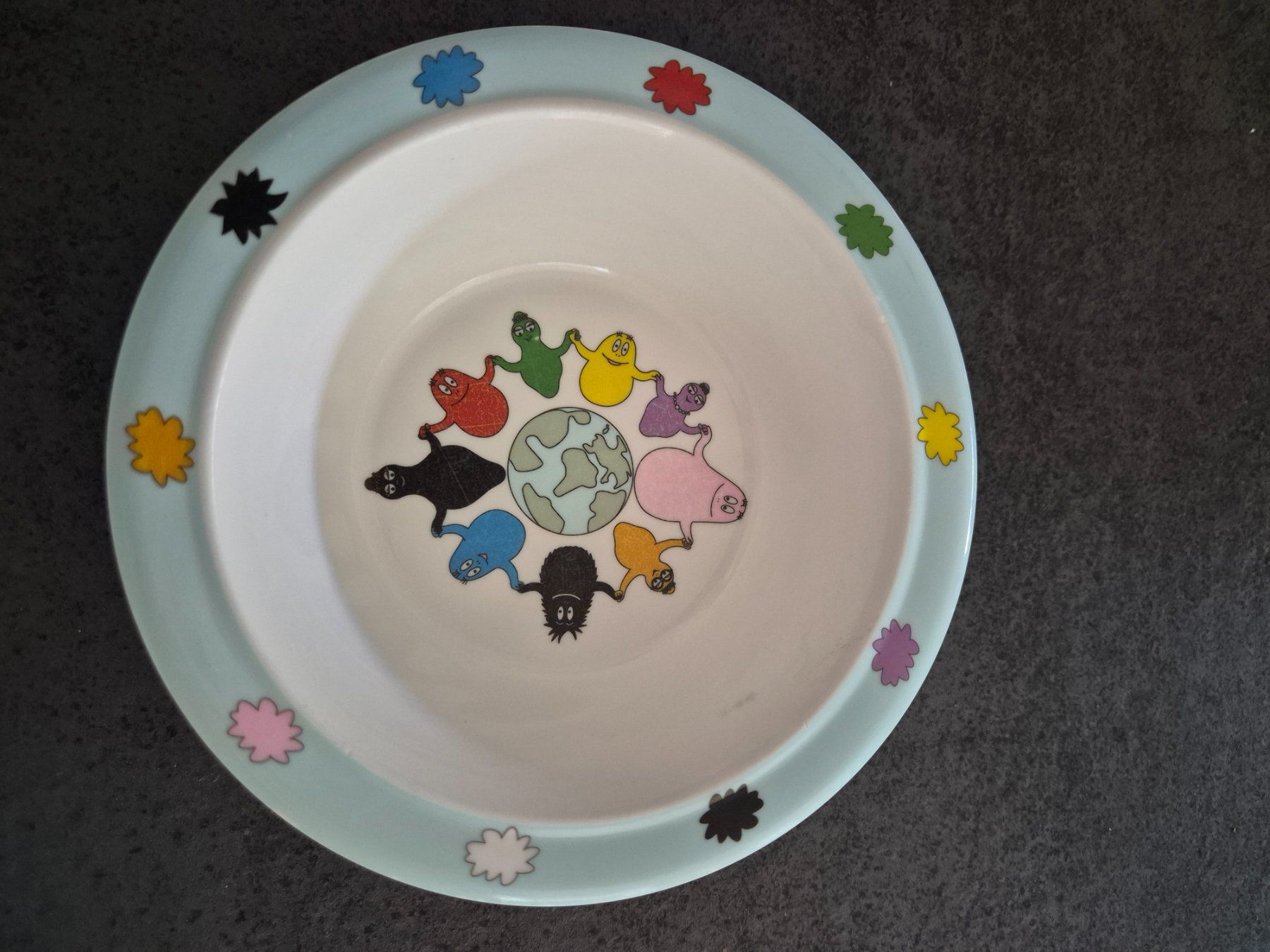 Ciotole: Barbapapa Plastik Kinder Schale – Usato da Bassersdorf venduto da Seaworld06