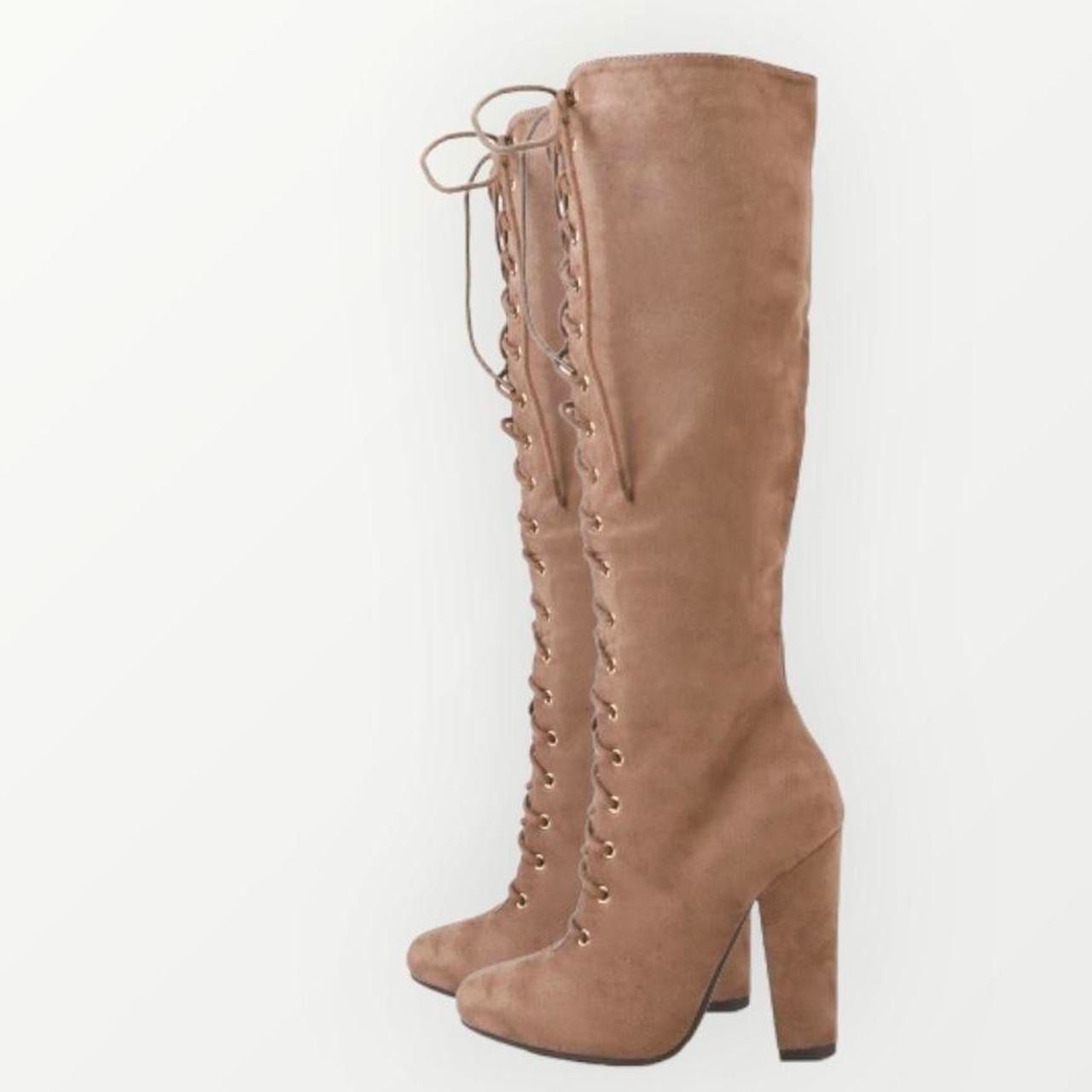 Scarpe da donna: Stiefel, Hellbraun, Grösse 37 – Nuovo e nell'imballaggio originale da Basel venduto da 1moonstar 1