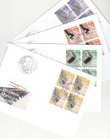 SBK 1267 - 1270 im 4er-Block FDC