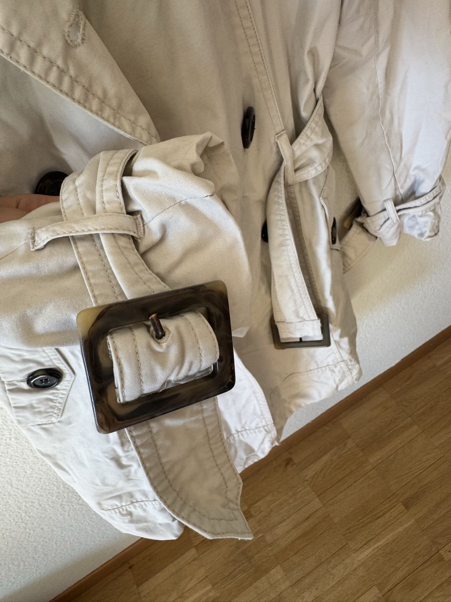 Cappotti: Klassischer Trenchcoat, beige, Grösse 38 – Usato da Wetzikon ZH venduto da nas_k7bb 2