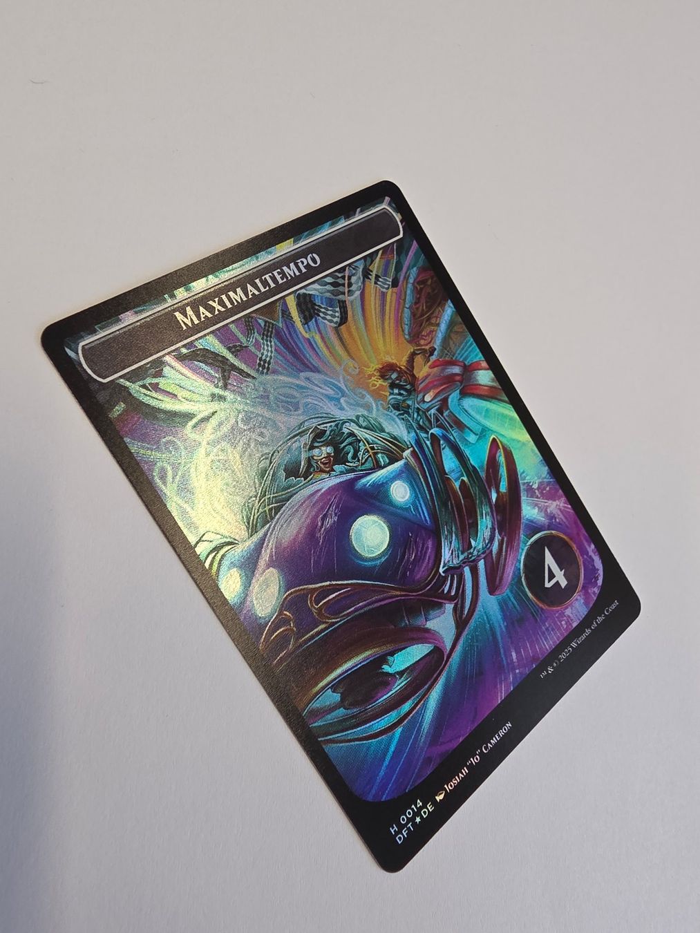 Magic The Gathering Carte collezionabili: MTG -Aetherdrift (DFT)- Token: Starte die Motoren! - FOIL – Nuovo (secondo la descrizione) da Mörigen venduto da Gadgeteer 4