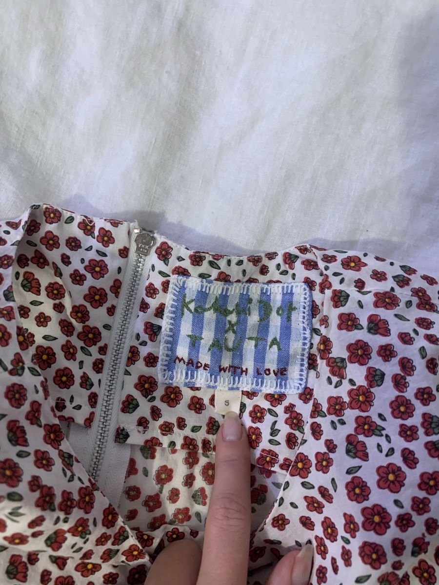 Top: Kahani Dor Blumen Top – Nuovo (secondo la descrizione) da Kloten venduto da Vintage-Valentine 3