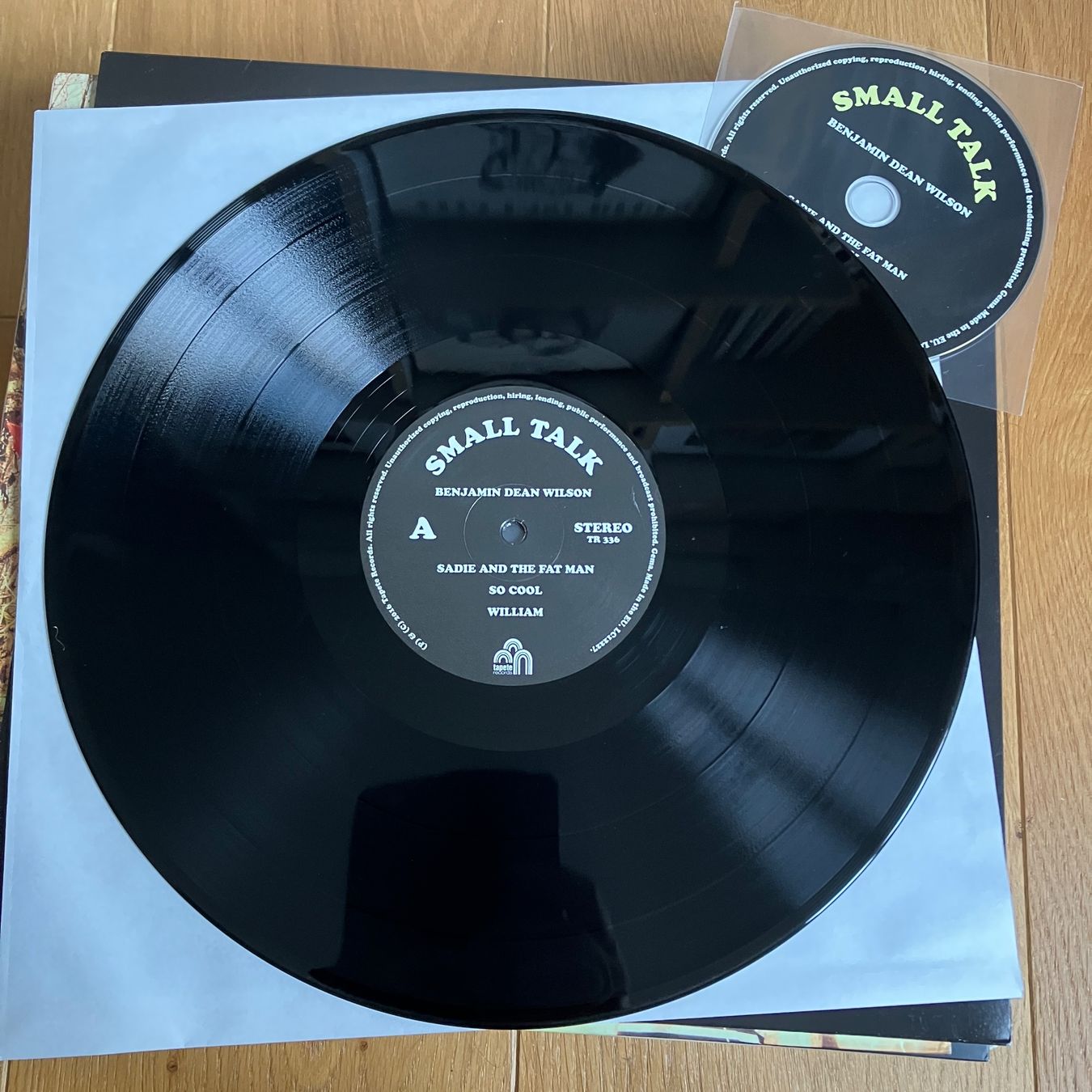 Dischi in vinile: Benjamin Dean Wilson – Small Talk   mit CD – Usato da Altdorf UR venduto da Metallic0 1
