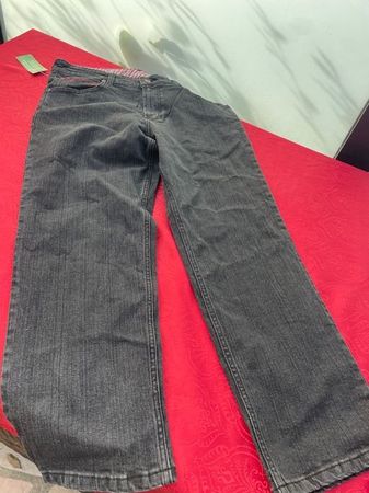 Herren Hose Jeans schwarz Organic Bio BW 98.5% 1.5% Elastan