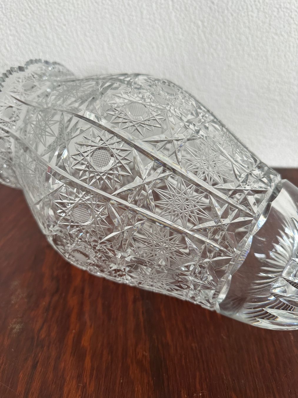 Vasi & Recipienti: grosse Vintage Kristallglas Vase – Usato da Zürich venduto da frauflufelberg 3