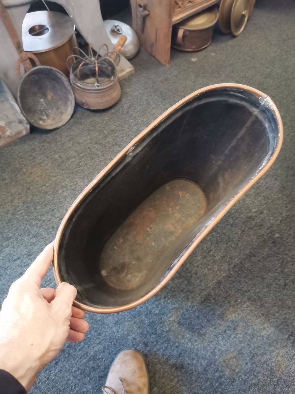 Autres articles pour la maison: Kupfer Schirmständer, Kupfer Gefäss, Kupfer Eimer – D'occasion à Wiedlisbach par materialkreislauf 2