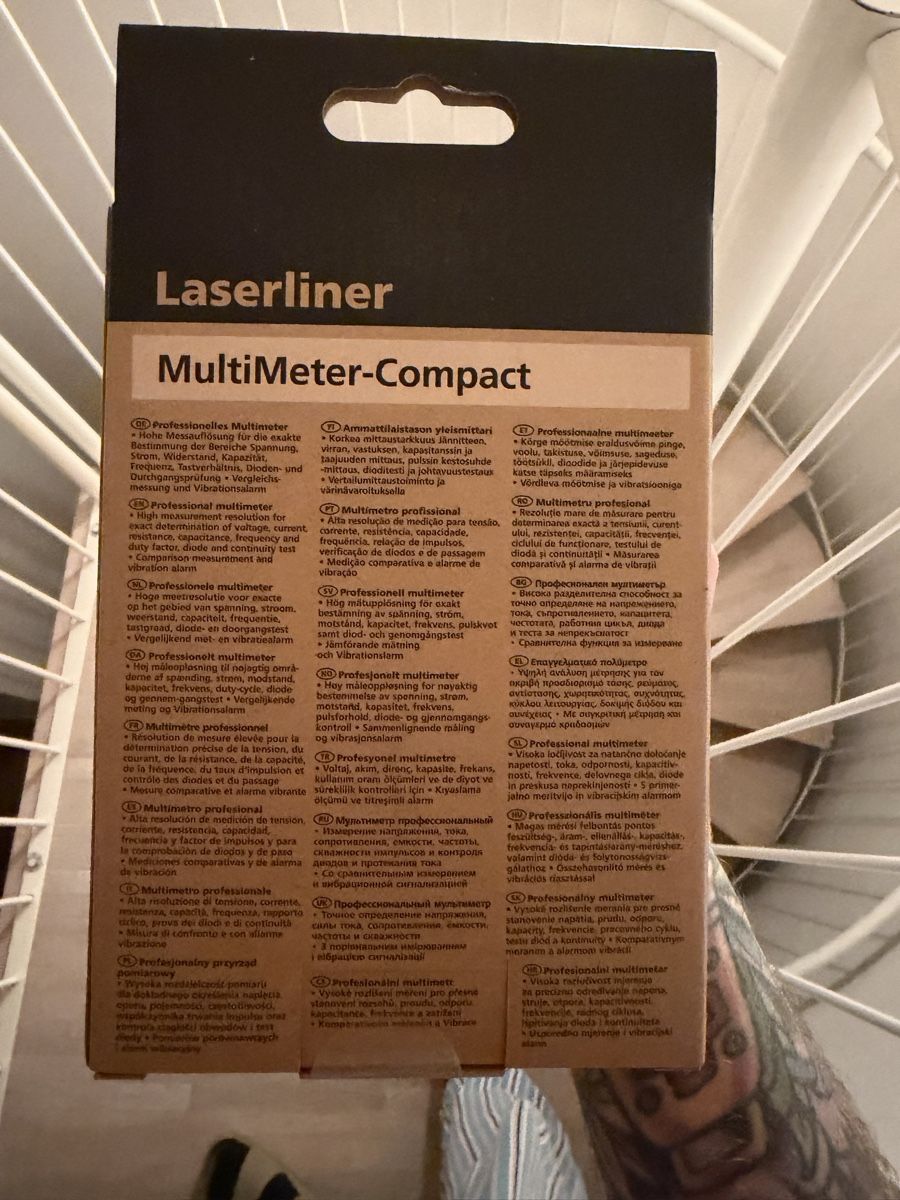 Misurare: Laserliner Multimeter Compact – Nuovo e nell'imballaggio originale da Sursee venduto da Nic28 1