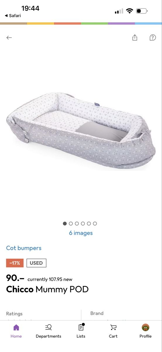 Chicco Marsupi portabebè: Chicco babynest – Nuovo (secondo la descrizione) da zug venduto da and_2gwq 3
