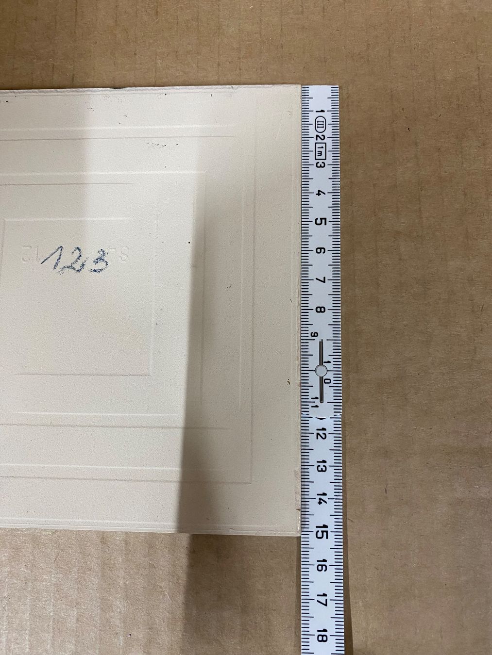 Servierplatten: Plättli bemalt 15cm x 15cm – Gebraucht aus Eschlikon TG von 1.- 3
