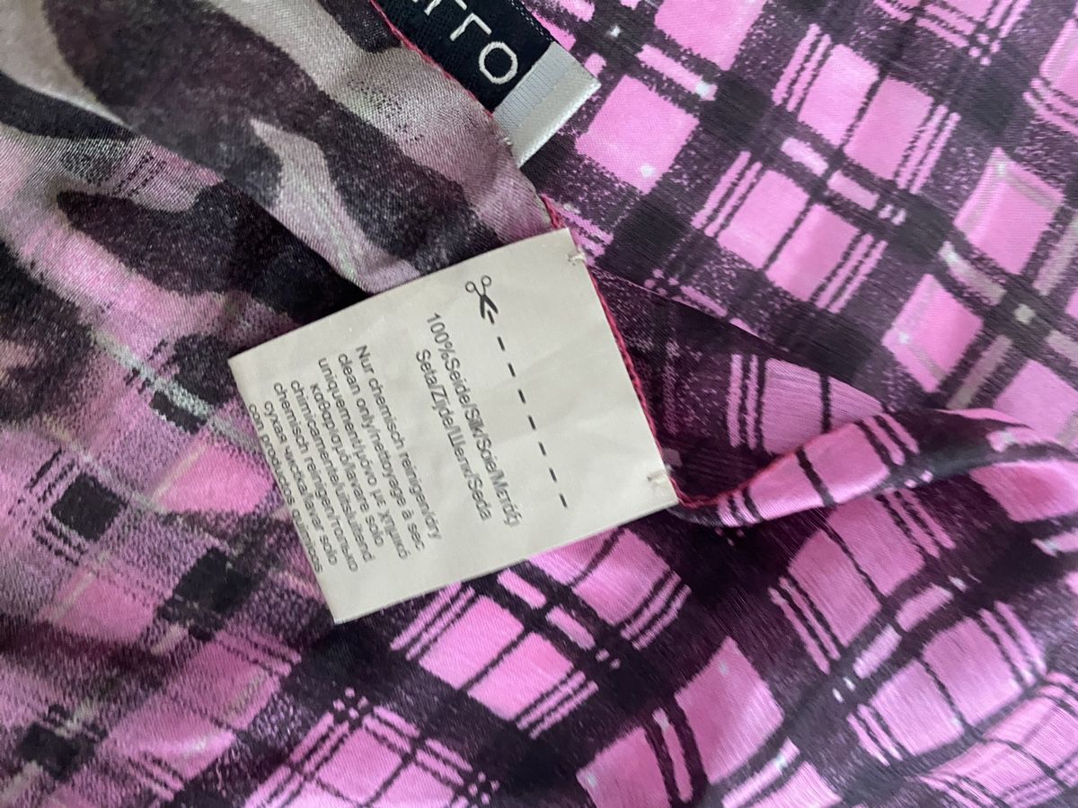 Codello Foulard & Sciarpe: Codello Seiden Schal 🌸 – Usato da Opfikon venduto da Luis144 7