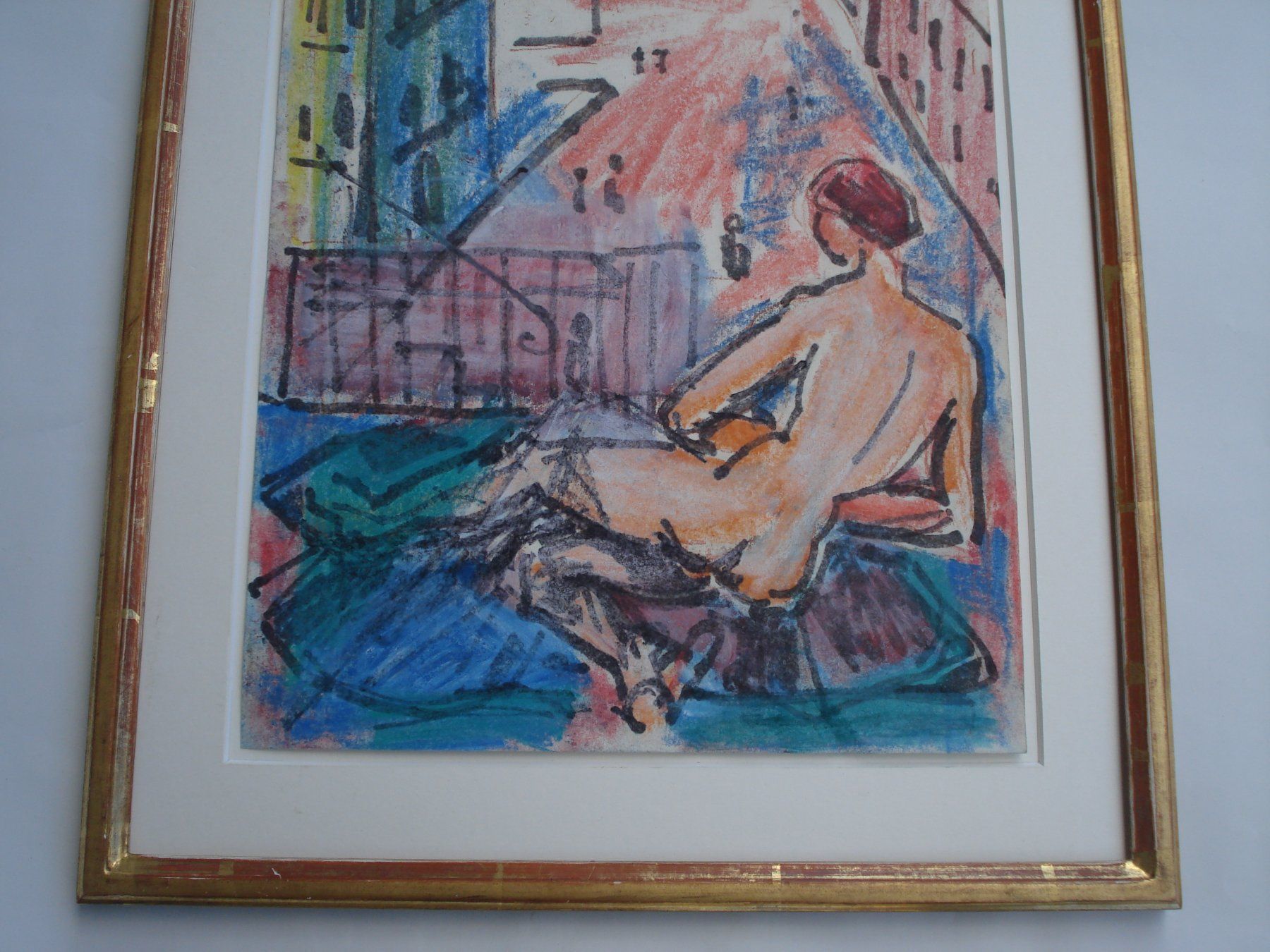 Dipinti: Expressionistischer Akt – Usato da Basel venduto da art.basel 2