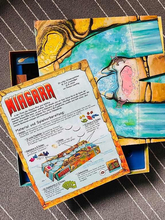 Giochi: Brettspiel Niagara von Zoch – Usato da Biel/Bienne venduto da Hamamlezi 2