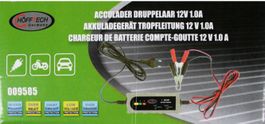 Batterielade- + Erhaltungsgerät 12 Volt – 1,0 Ampere.