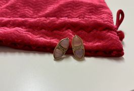 Ohrstecker Goldfarben mit Steinen