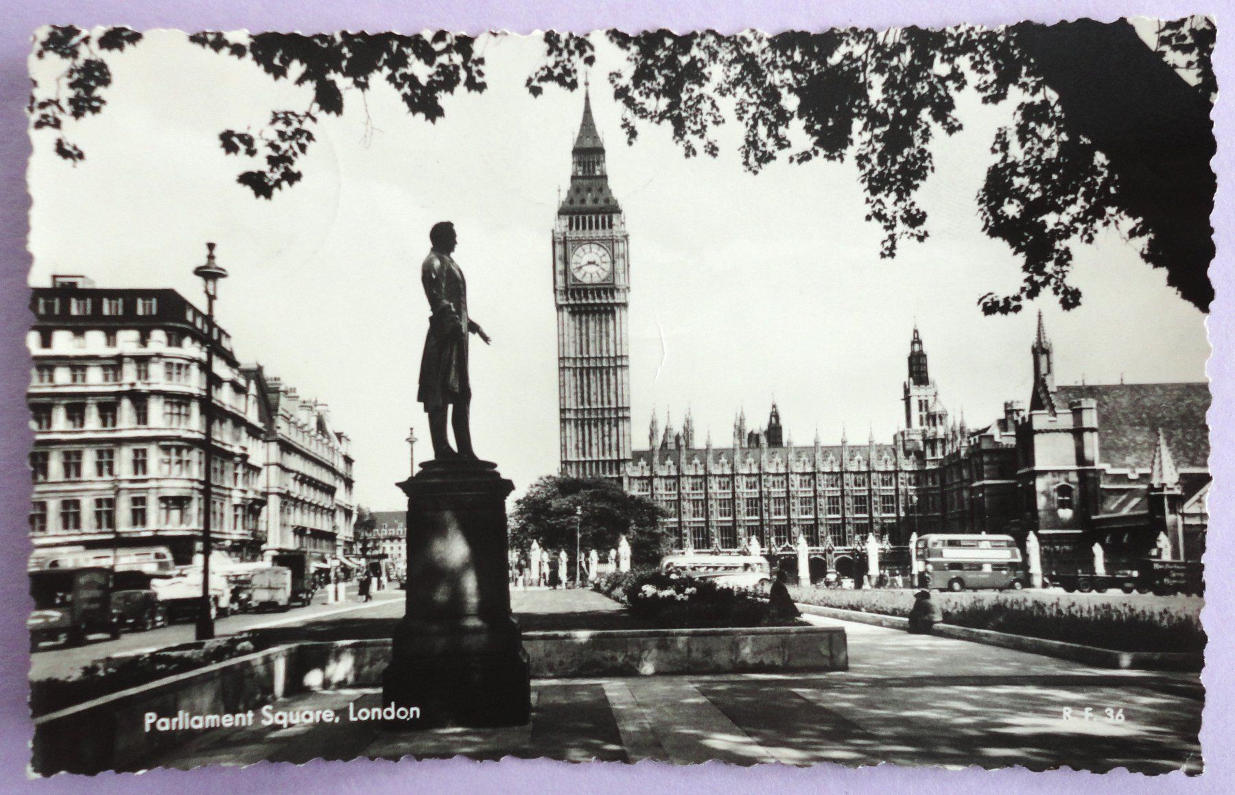 Cartoline postali: Parliament Square, London – Usato da Fétigny venduto da Billy2miny