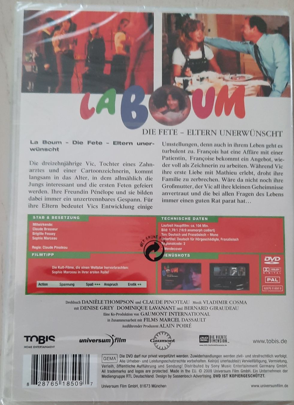 Tutti i DVDs: La Boum – Nuovo e nell'imballaggio originale da Engelburg venduto da Clictop 1