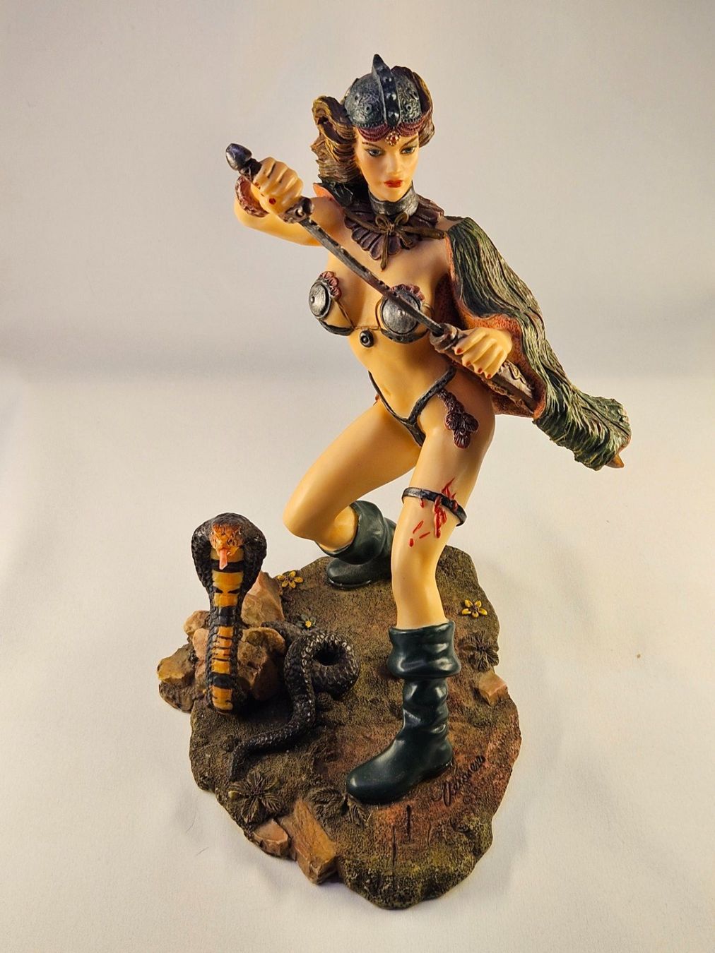 Figurines: Fantasy Figur "Kriegerin mit Kobra" – D'occasion à Illnau par Beriev