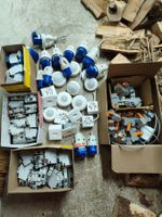 Elektro Installationsmaterial, Steckdosen, Bewegungsmelder u