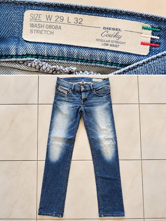 Diesel Getlegg Damen Jeans W29 L34 – Slim Skinny – Stretch