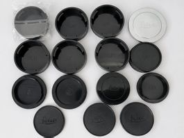 15x Leica Leitz Objektivdeckel LR LM Konvolut #27