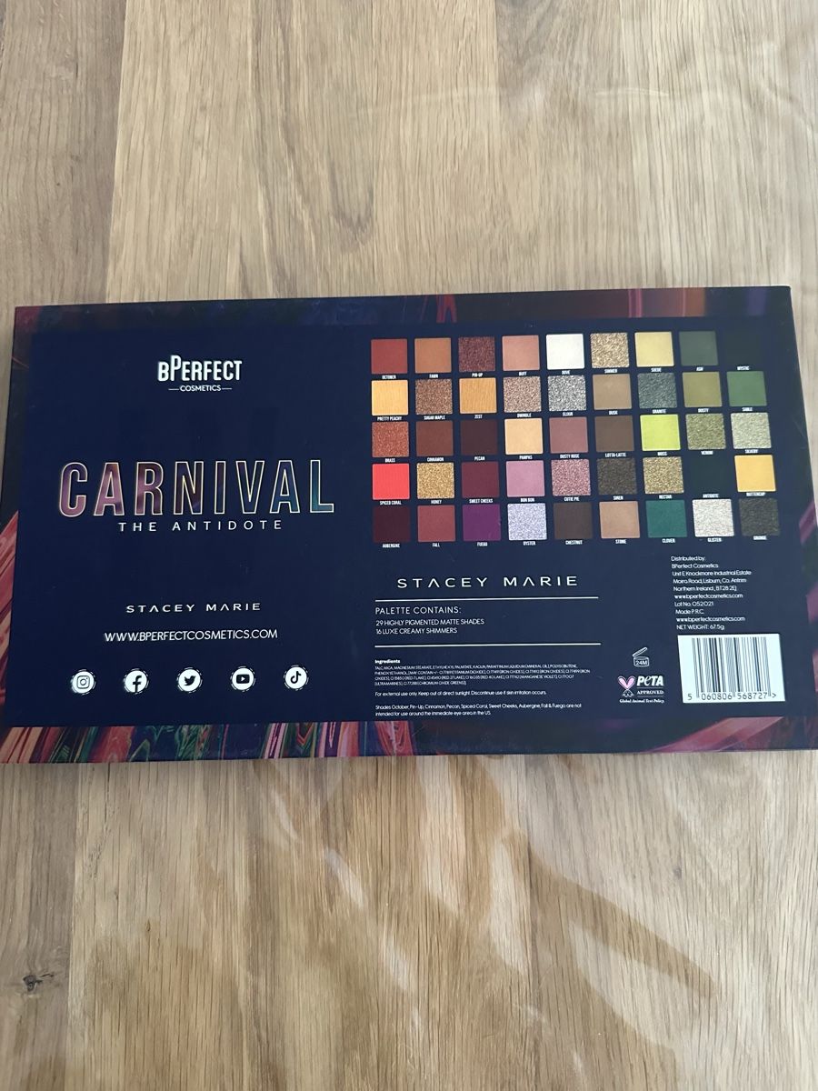 Make-up: BPerfect carnival the antidote palette – Nuovo (secondo la descrizione) da Courgevaux venduto da missceline5 1