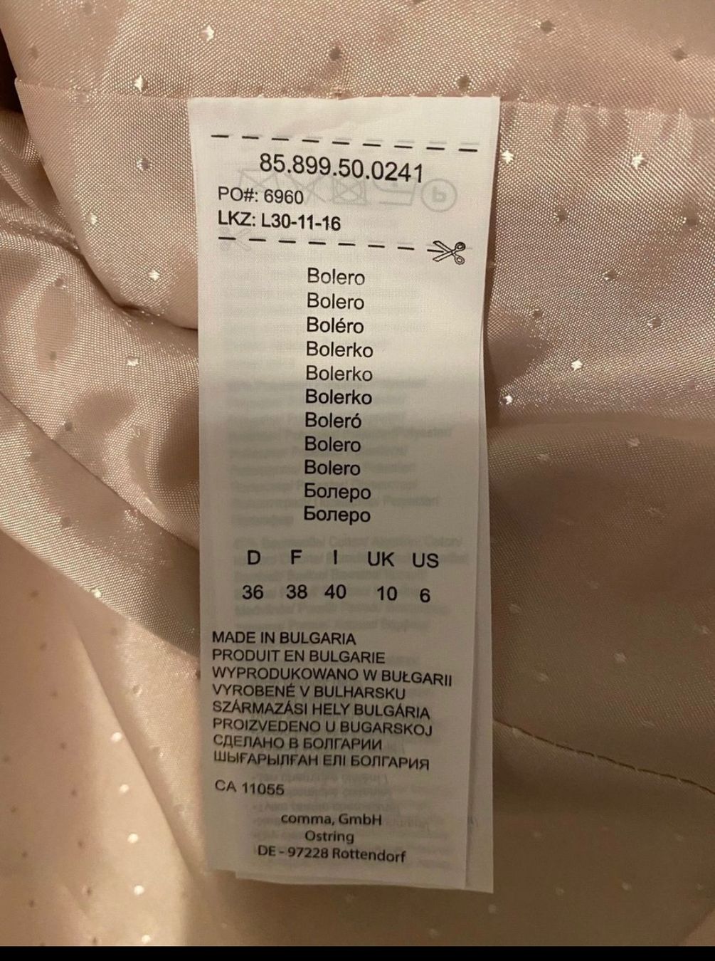 Boleros: Damen Bolero von Comma  gr.36 – Gebraucht aus Pfungen von Sheki56 4