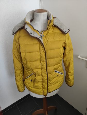 S.Oliver Winterjacke, Daunen,  Gelb Grösse L Top Zustand