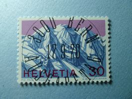 1970 Sondermarke Schweizer Alpen 486 ET Vollstempel