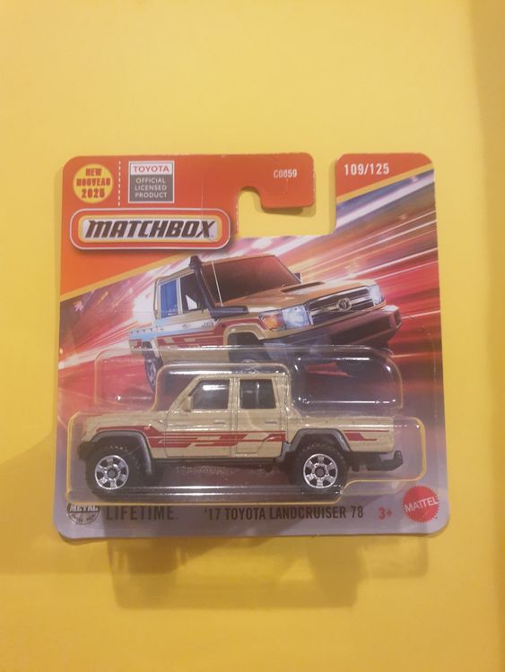 Matchbox '17 TOYOTA LANDCRUISER 78 | Kaufen auf Ricardo
