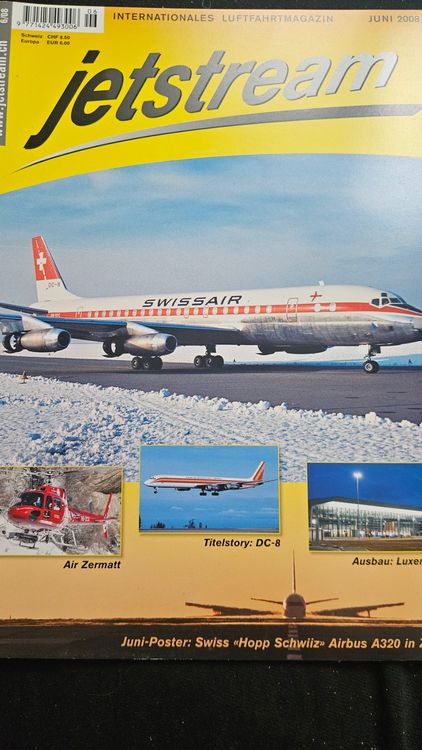 Jetstream 6/08 Air Zermatt Douglas DC 8 / Schweizer DC 8 xx (Gebraucht ...