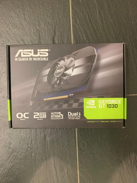 Graphic Card GEFORCE GT 1030 OC Edition | Kaufen auf Ricardo