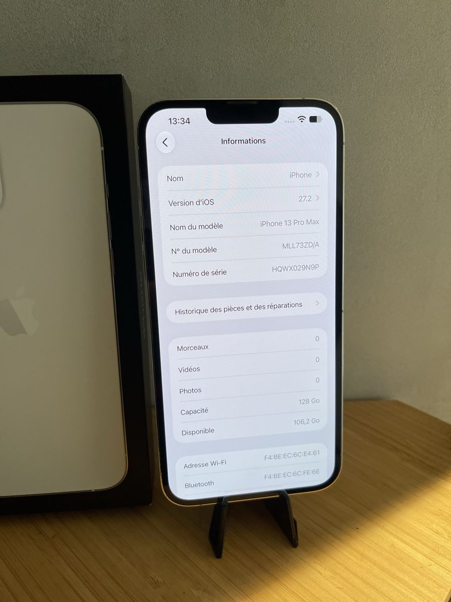 Apple Handys / Smartphones: iPhone 13 Pro Max 128gb Akku 98% – Gebraucht aus Biel/Bienne von Pro.max 6