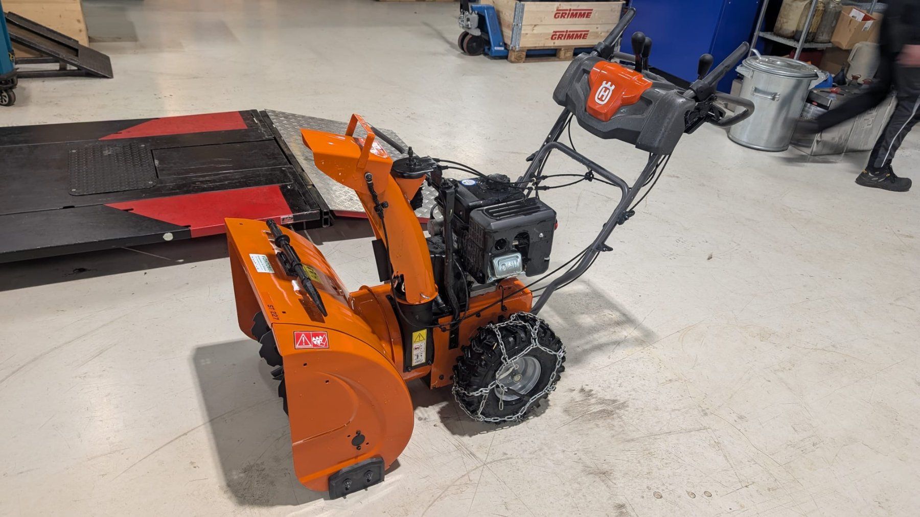 Husqvarna Sgombero neve: Schneefräse Husqvarna ST227 – Usato da Lätti venduto da baumi02