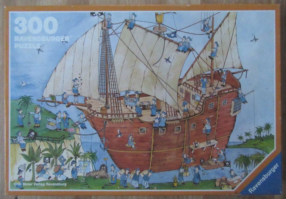 Ravensburger Puzzle /Das Seeräuberschiff | Kaufen auf Ricardo