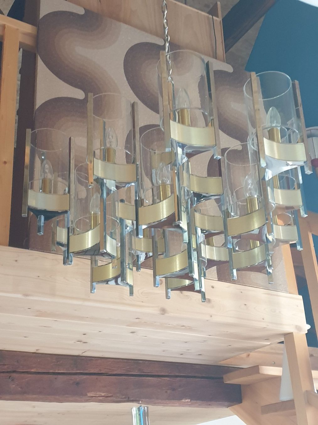 Lampadari & plafoniere: Grosse Gaetano Scolari Hurricane Leuchte – Usato da rebstein venduto da spacy73 1