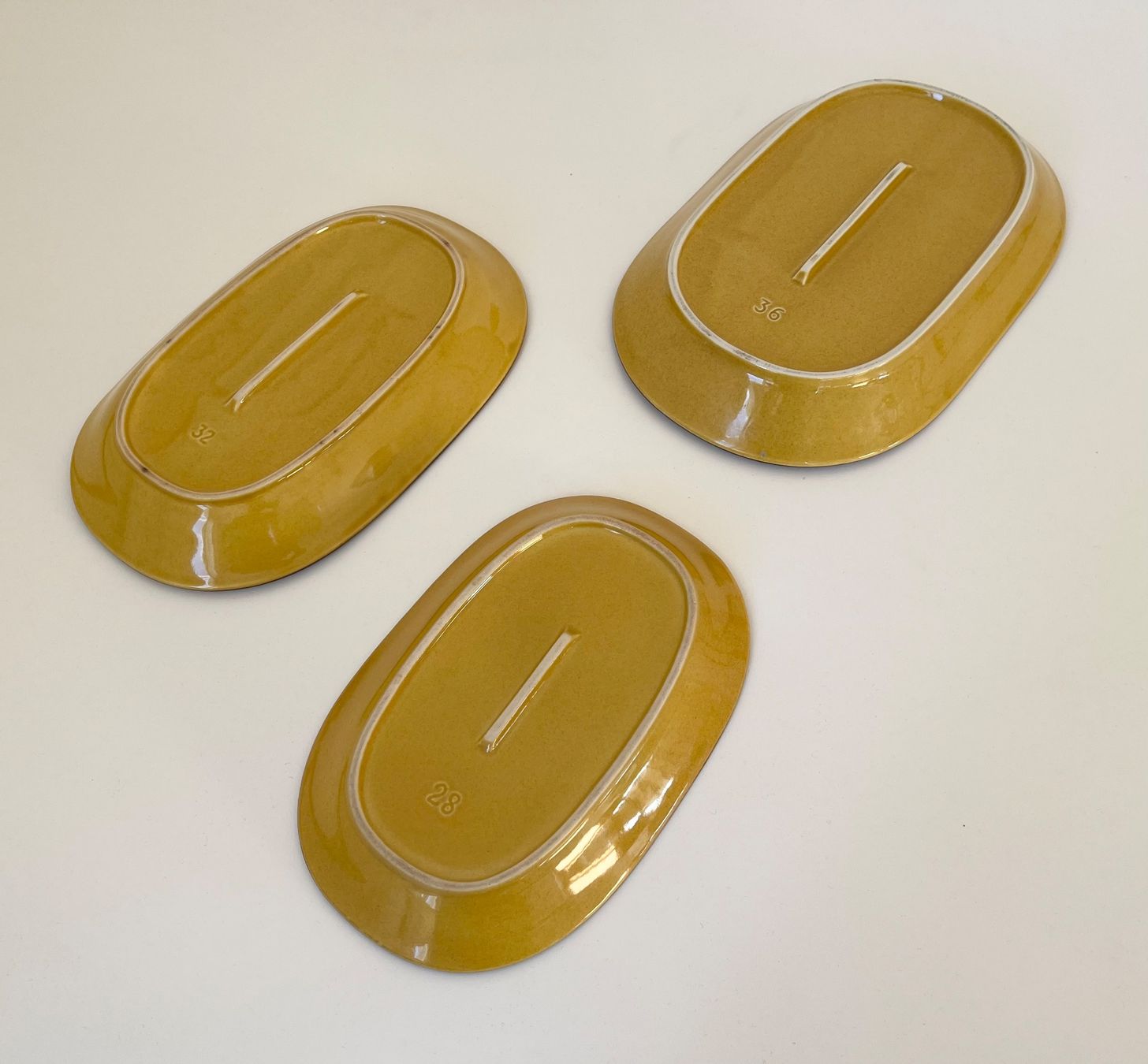 Rössler Piatti di portata: Rössler- 3 Platten / plats - 36/32/28 cm – Usato da Bern venduto da Vin-tage 2